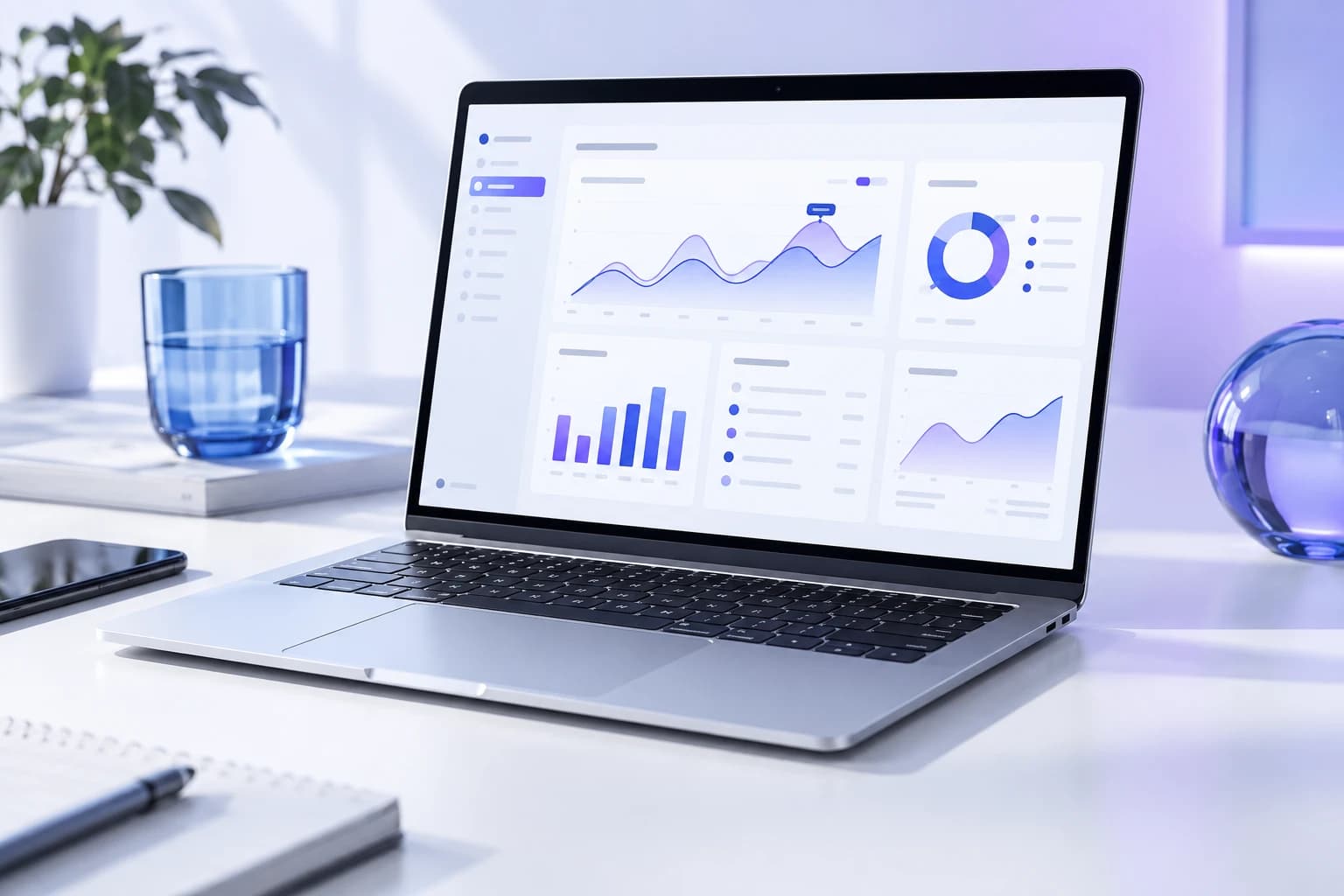 SaaS Landing Page template preview